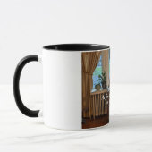 ヨシュア24:15わたしの家と私の家とについては、わたしたちは仕える マグカップ (左)