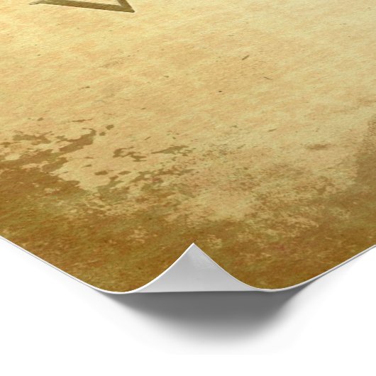 ヨシュア24:15 ポスター (角)