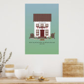 ヨシュア24:15 ～主に仕える ポスター (キッチン)