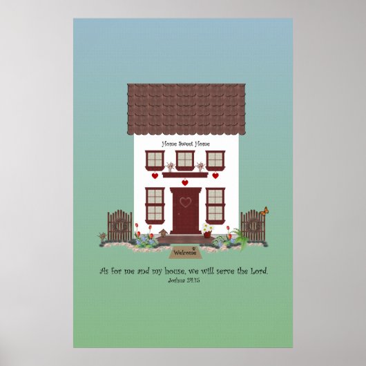 ヨシュア24:15 ～主に仕える ポスター (正面)