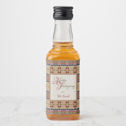 ヨスコロサンクスギビング リキュールボトルラベル (正面)