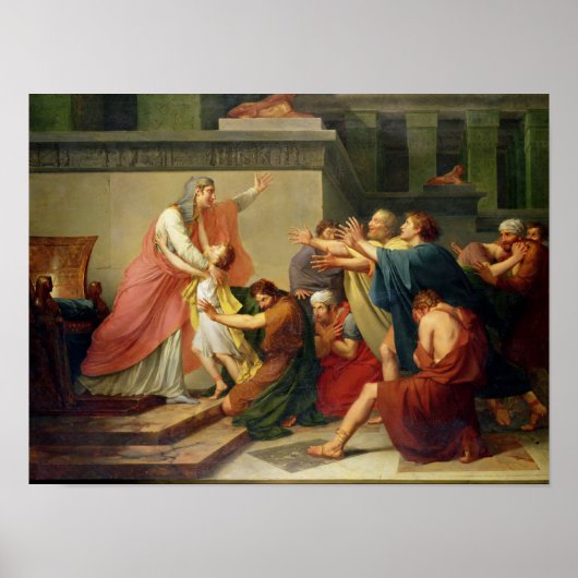 ヨセフが兄弟たちに認められた ポスター (正面)