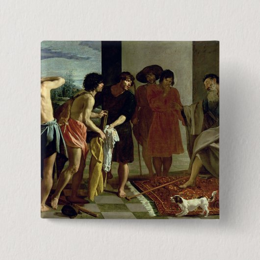 ヨセフのコート1630年 缶バッジ (正面)