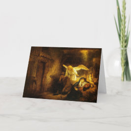 ヨセフの夢-クリスマス シーズンカード