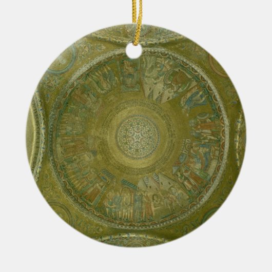 ヨセフの第3キューポラからのモザイクの物語 セラミックオーナメント (正面)