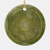 ヨセフの第3キューポラからのモザイクの物語 セラミックオーナメント (裏面)