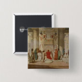 ヨセフの説明のファラオの夢 缶バッジ (正面&裏面)