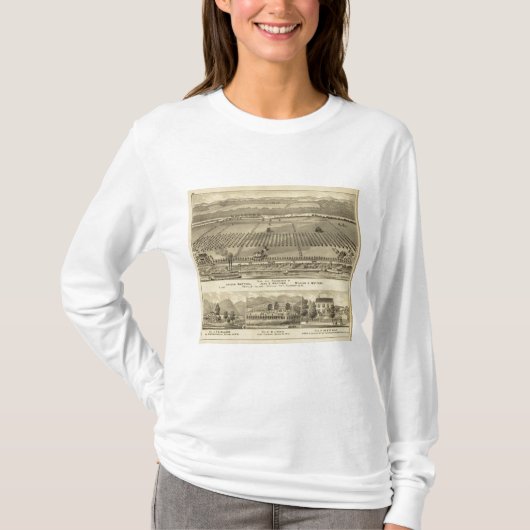 ヨセフの農場そして住宅 Tシャツ (正面)
