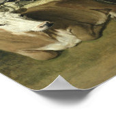 ヨセフはエジプトで父を受け取る, 1628 ポスター (角)