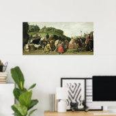 ヨセフはエジプトで父を受け取る, 1628 ポスター (ホームオフィス)