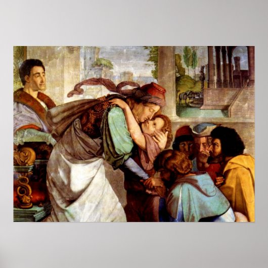 ヨセフはエジプトの支配者に任命された(元祖41:38-49) ポスター (正面)