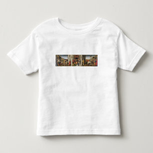 ヨセフは兄弟たちを受け入れる。1515 トドラーTシャツ