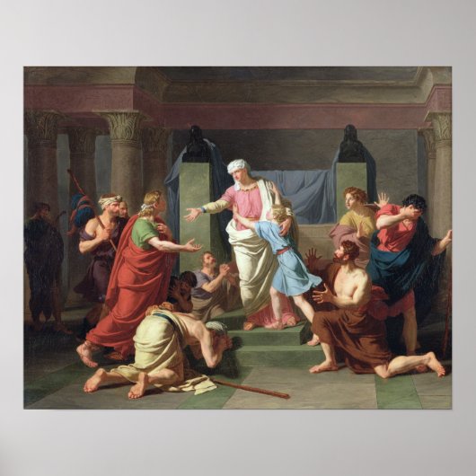 ヨセフは兄弟に認められ， 1789 ポスター (正面)