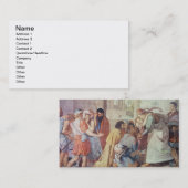 ヨセフは彼の兄弟によって確認しました 名刺 (正面/裏面)