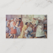 ヨセフは彼の兄弟によって確認しました 名刺 (裏面)