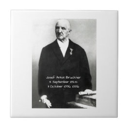 ヨセフアントン・ブルックナー1886年 タイル