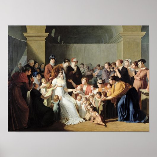 ヨセフィン皇后の子供たちの間， 1806 ポスター (正面)