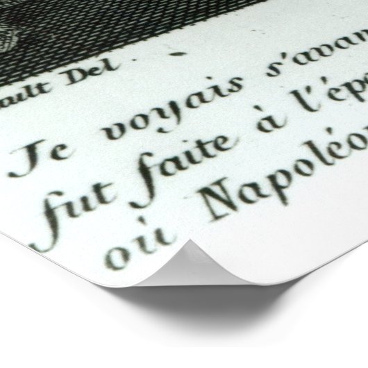 ヨセフィーヌ皇后は予言を明らかにする ポスター (角)