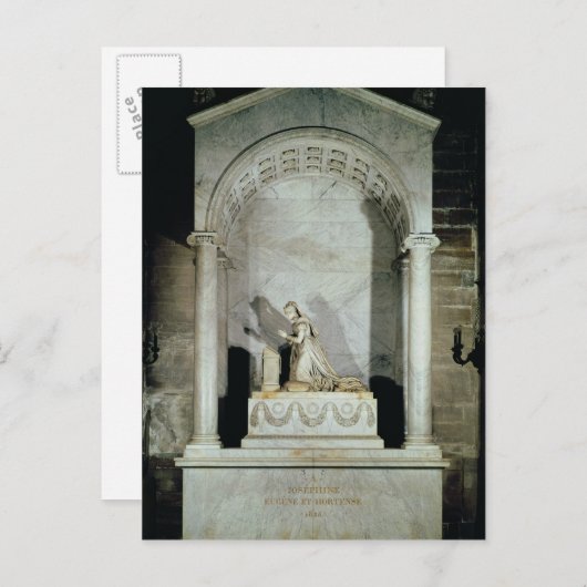 ヨセフィーヌ皇后陵1825年 ポストカード (正面/裏面)