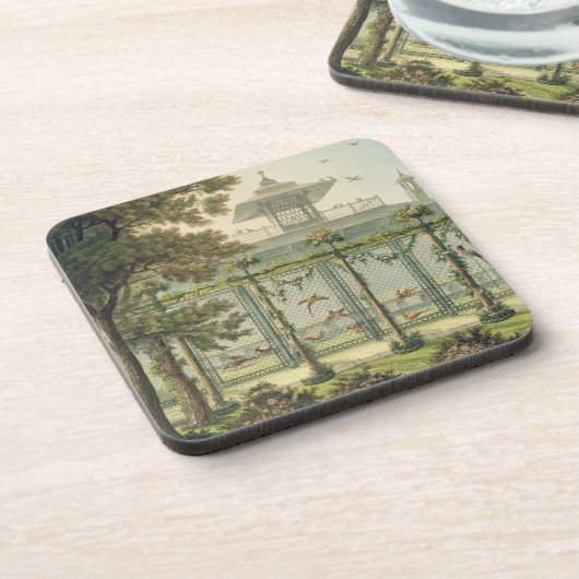 ヨセフコンスタンチーヌStaが刻むPheasantry コースター (左側)