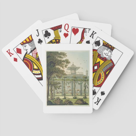 ヨセフコンスタンチーヌStaが刻むPheasantry トランプ (裏面)