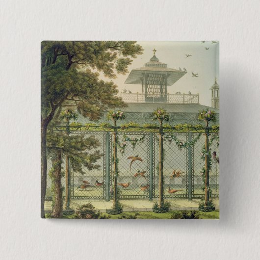 ヨセフコンスタンチーヌStaが刻むPheasantry 缶バッジ (正面)