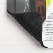 ヨセフジェームス著対外開放(稲妻) マウスパッド (コーナー)