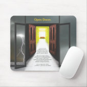 ヨセフジェームス著対外開放(稲妻) マウスパッド (マウス)