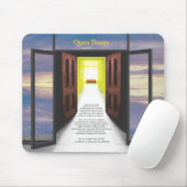 ヨセフジェームス著対外開放(雲の壊れ目) マウスパッド (マウス)