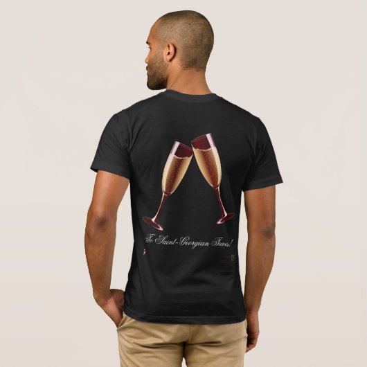 ヨセフブローニュの勲爵士deセントジョージ tシャツ (裏面フル)