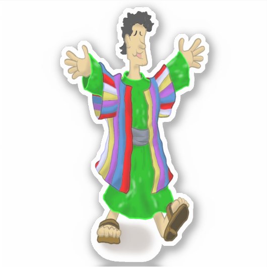 ヨセフ創世記37:1 シール (正面)