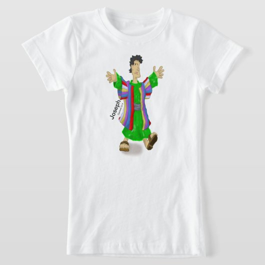 ヨセフ創世記37:1 Tシャツ (レイダウン)