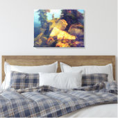 ヨセフ・ナブラティル 1850年以降 狩猟 キャンバスプリント (インサイチュ (寝室))