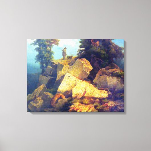 ヨセフ・ナブラティル 1850年以降 狩猟 キャンバスプリント (正面)