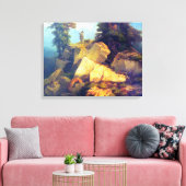 ヨセフ・ナブラティル 1850年以降 狩猟 キャンバスプリント (インサイチュ (リビング))