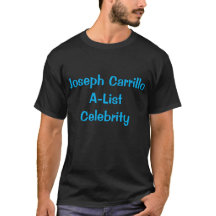 ヨセフCarrilloのリストの有名人のTシャツ