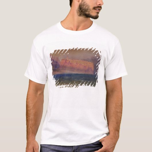 ヨセフMallordウィリアムターナー|コルシカ、(モナコか。) Tシャツ (正面)
