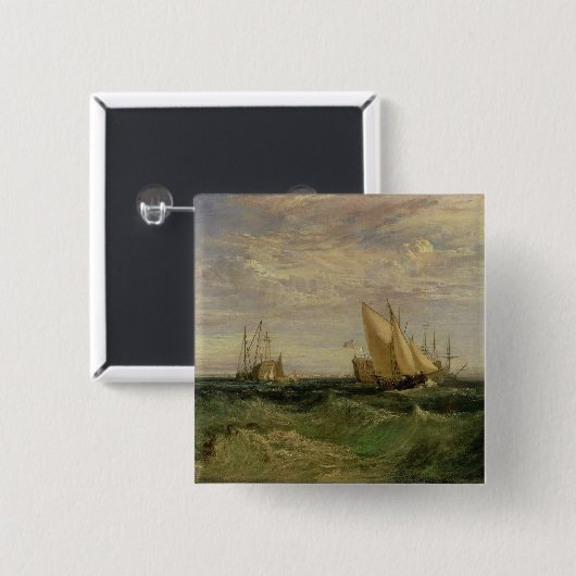 ヨセフMallordウィリアムターナー|合流の 缶バッジ (正面&裏面)