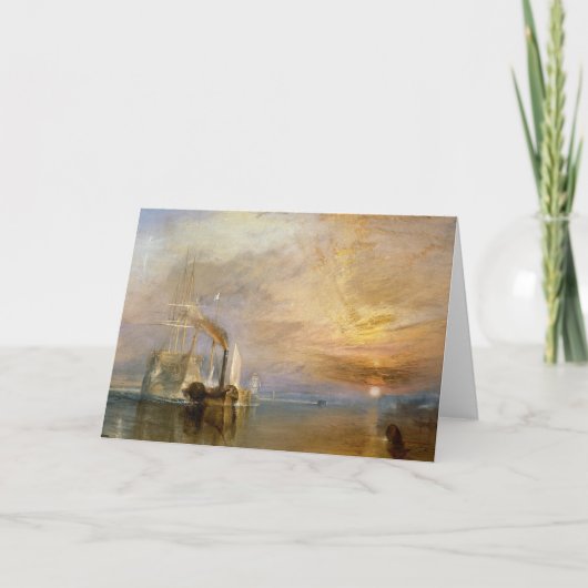 ヨセフMallordウィリアムターナー| "戦いのTeme カード (正面)