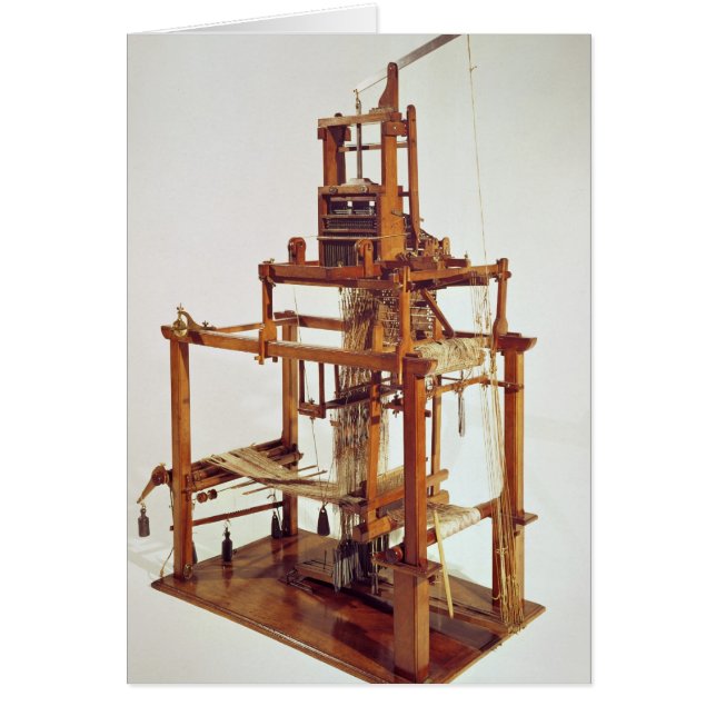 ヨセフMarieのジャカードによって設計されている織機 (正面)