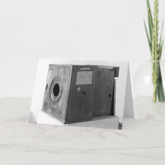 ヨセフNicephore Niepce、c.1816-22のカメラ カード (正面)