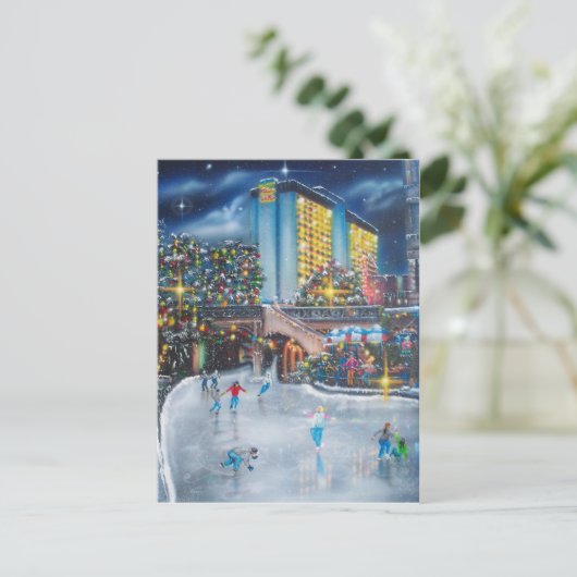 ヨセフPalacialクリスマスサンAntonio シーズンポストカード (スタンド正面)