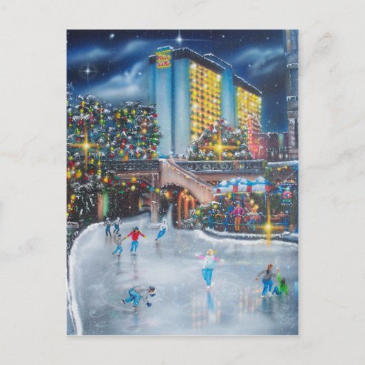 ヨセフPalacialクリスマスサンAntonio シーズンポストカード (正面)