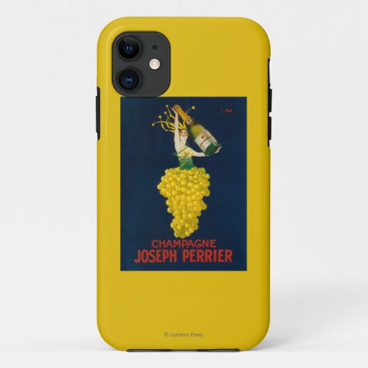 ヨセフPerrierシャンペンの昇進ポスター Case-Mate iPhoneケース (裏面)