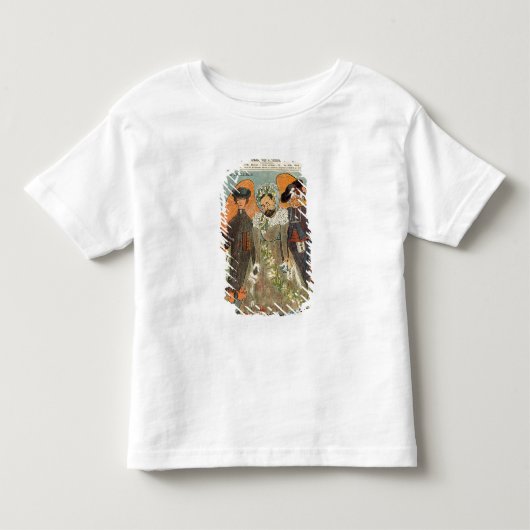 ヨセフReinachの風刺漫画 トドラーTシャツ (正面)