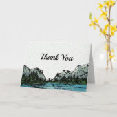 ヨセミインスパイアテありがとう カード (黄色い花)