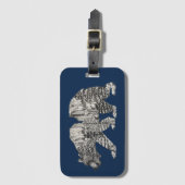 ヨセミテくま ラゲッジタグ (正面縦)