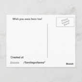 ヨセミテにも大木はがきが ポストカード (裏面)