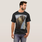 ヨセミテのイエローベラドマーモット Tシャツ (正面フル)
