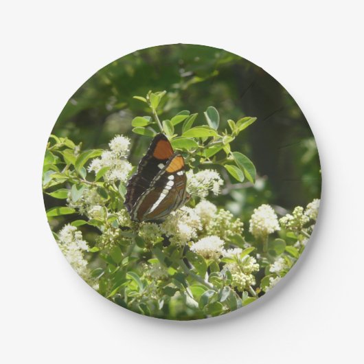 ヨセミテのカリフォルニアの姉妹蝶 ペーパープレート (正面)